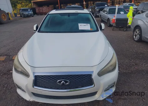 2014 Infiniti Q50 Premium из США, поврежденный, VIN JN1BV7AP1EM677592